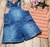 Conjunto Jardineira Jeans com Blusinha - Ser Garota - loja online