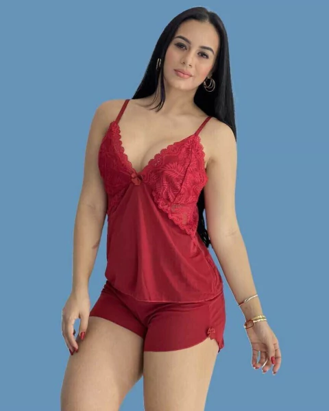 Baby Boll em Liganete e Renda Princesa