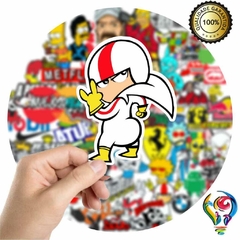 Adesivo Kick Buttowski Animado Sticker Para Bike Skate Moto Capacete Carro Caminhão notbook