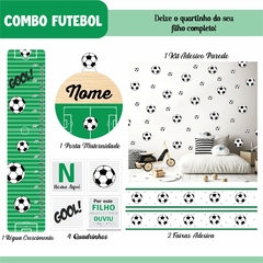Adesivos de Parede + Faixas + Régua + Porta Maternidade + Quadros Futebol