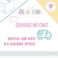 Kit Adesivo de Parede Nuvens e Balões Azul céu - Decoração Quarto de Menino na internet