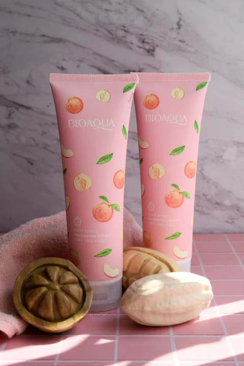 Crema Corporal Con Vitamina E Y Melocotón Bioaqua