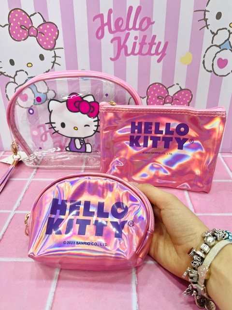 Cosmetiquera x 3 Sanrio