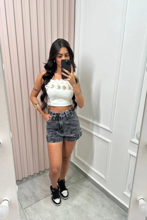 Short Jogger Cargo Black