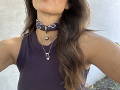 Imagem do COMBO CAFÉ - REGATA + BANDANA C/ PINGENTE
