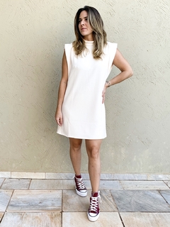 Vestido Aba Off White - Victoria Vendramini