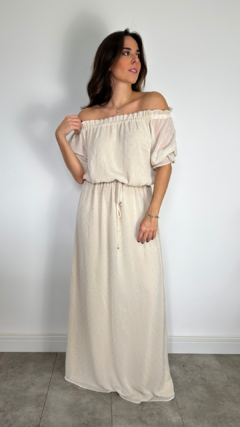 Vestido Maya Cream