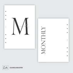 DASHBOARD LETTER