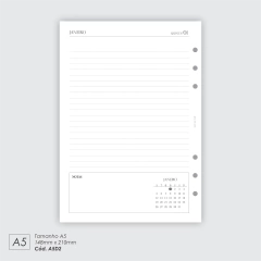 INSERT DIÁRIO 2026 MÊS AVULSO - A5D2 na internet