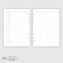 INSERT MENSAL 2025 MÊS AVULSO - COD. PWM1 - comprar online