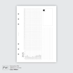 INSERT RASTREADOR ANUAL 2025 - PWRA1 - comprar online