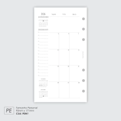 INSERT MENSAL 2026 MÊS AVULSO - PEM1 - loja online