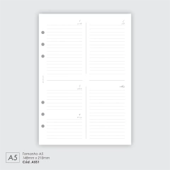 INSERT SEMANAL 2026 COMPLETO - A5S1 - loja online