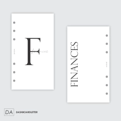 DASHBOARD LETTER - Jess Plans