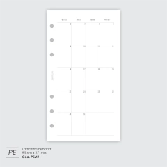 INSERT MENSAL 2025 MÊS AVULSO - PEM1 - loja online