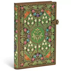 PAPERBLANKS NOTEBOOK POETRY IN BLOOM PAUTADO -> MINI <- CAPA DURA
