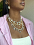 Choker cristais madrepérola - loja online