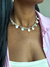 Choker cristais madrepérola - comprar online