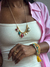 Kit 2 pulseiras macramê em corda amarelo manteiga - Ateliê Iannuzzi