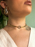Choker aro minimalista mix de banhos - Ateliê Iannuzzi