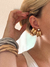 Argola dupla Sophia - 2 formas de uso - comprar online