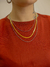 Colar triplo mix de banhos Adele - comprar online