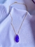 Colar gota zircônia grande na internet
