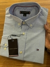 Camisa Manga Longa Oxford | Azul bebê | T.H | Algodão Nobre.