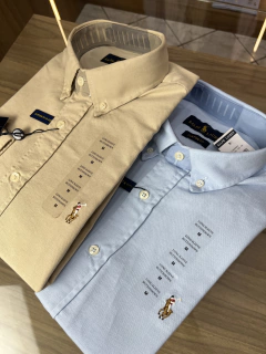 Kit TAM M 02 Camisas Ralph L | OXFORD - 100% Algodão | - comprar online