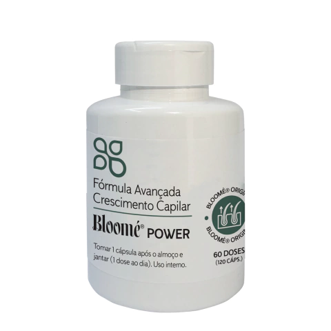 Fórmula Avançada Crescimento Capilar Bloomé Power 60 doses