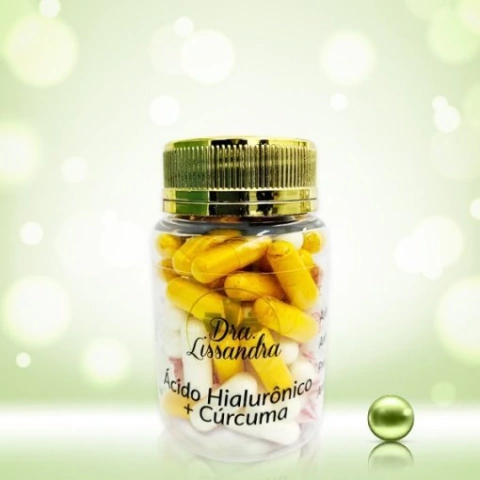 Ácido Hialurônico + Cúrcuma - Dra. Lissandra
