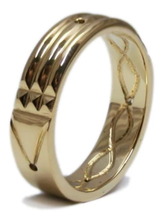 Anillo Atlante Protector Oro 18k Amuleto De Energía - comprar online
