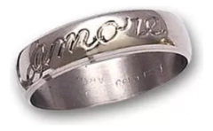 Anillo Oro Blanco 18k Modelo 5001