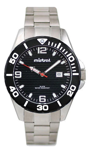 Reloj Hombre Mistral Gst-6610-1a-c Sumermgible 200 Mts