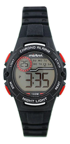 Reloj Mujer Mistral Sumergible 100m Cronómetro Deportivo - comprar online