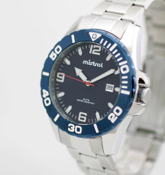 Reloj Hombre Mistral Gst-6610-2a-c Sumermgible 200 Mts - comprar online