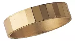 Anillo Facetado Oro 18k Modelo 1736 Joyeria Esponda - comprar online