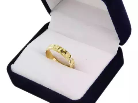 Anillo Compromiso Oro 18k Modelo 6320 Joyeria Esponda - comprar online