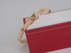 Pulsera Cartier Semi Esclava Oro 18k 19 cm 15 gramos