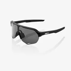 Óculos de Ciclismo 100% S2 Soft Tact Black Smoke Lens Para Ciclismo Esportivo - comprar online