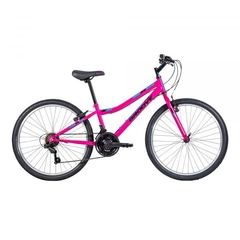 Bicicleta Infantil Groove Indie Aro 24 Rosa, Azul e Preto