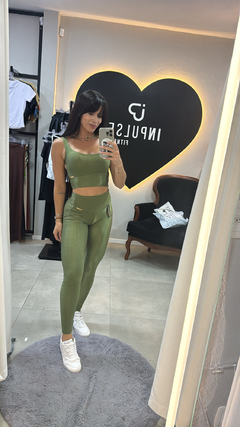 Conjunto CANELADO SEMI EMPINA Tam Ú 34 ao 40 - InPulse Fitness