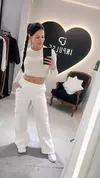 CALÇA MOLETOM CARGO