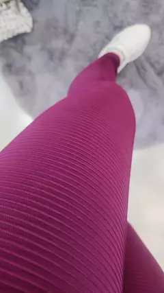 Conjunto CANELADO Tradicional Uva Tam Ú 36 ao 42 - InPulse Fitness