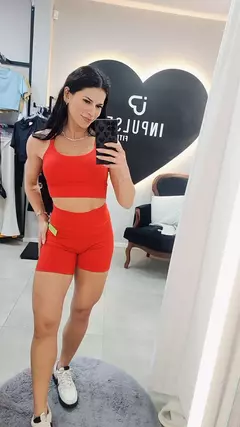CONJUNTO SHORT TRADICIONAL Canelado - InPulse Fitness