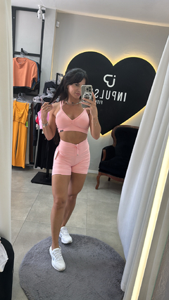 CONJUNTO SHORT SEMI EMPINA TAM Ú. 34 AO 42 - loja online