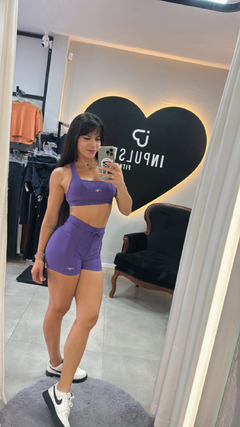 CONJUNTO SHORT SEMI EMPINA TAM Ú. 34 AO 40 - comprar online