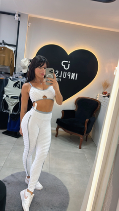 Conjunto Texturizado com semi empina Tam Ú. 36 ao 42 - loja online