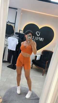 CONJUNTO BROCADO SEMI EMPINA TAM Ú. 34 AO 42 - loja online