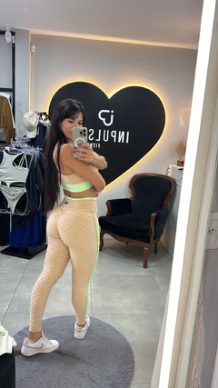 Conjunto Texturizado com semi empina Tam Ú. 36 ao 42 - InPulse Fitness